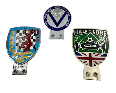 Lot 601 - Three Motorcar Club Badges