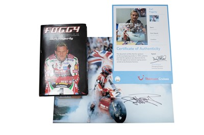 Lot 570 - Carl Fogarty Signed Large-Format Photograph