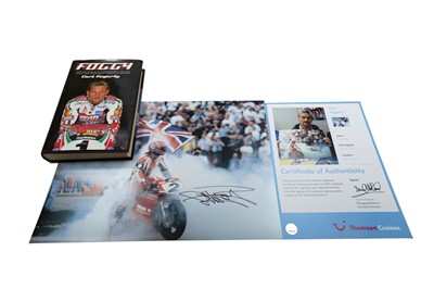 Lot 570 - Carl Fogarty Signed Large-Format Photograph