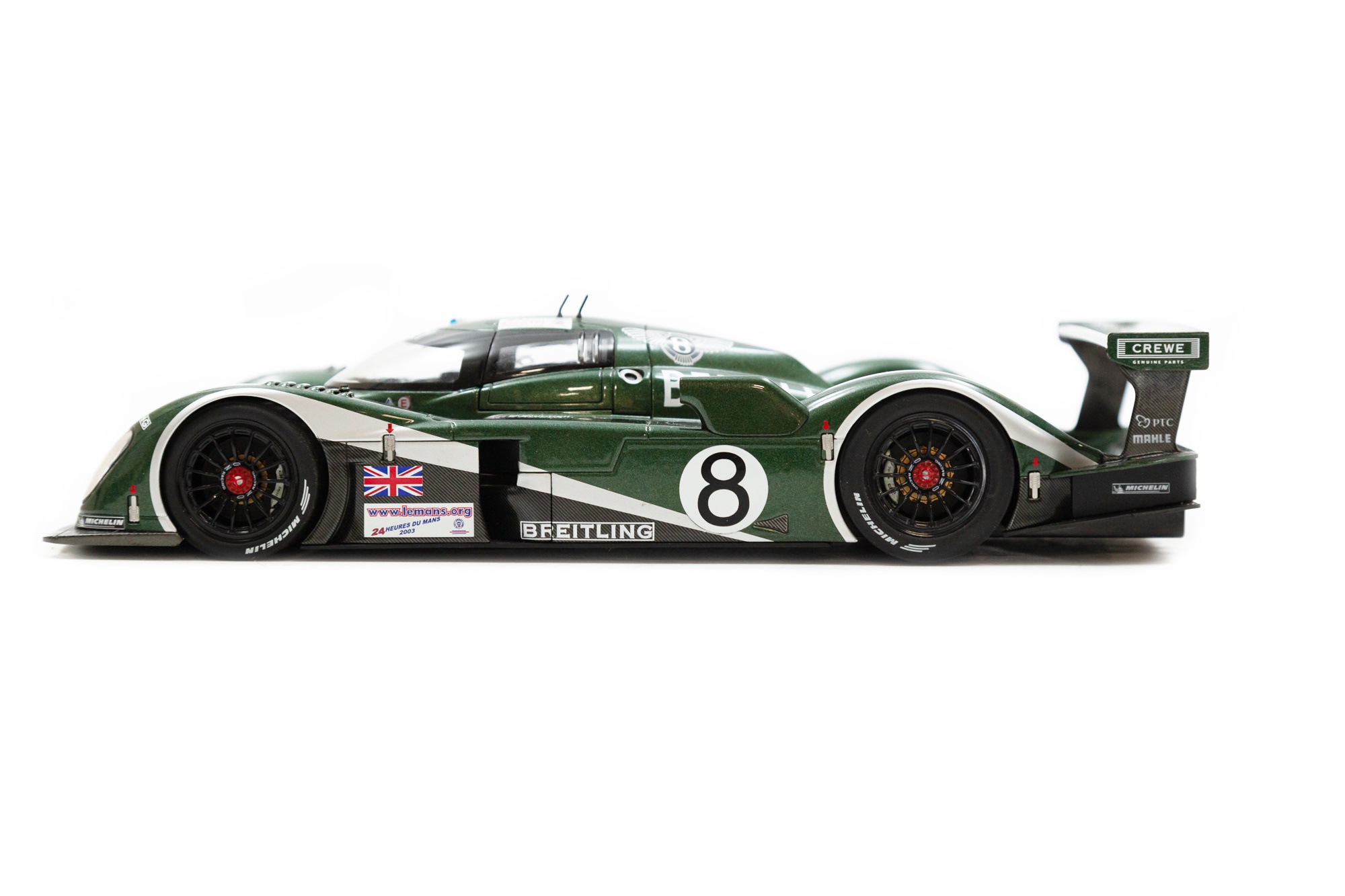 Lot 573 - Bentley Speed Eight 1:18 Scale Model by