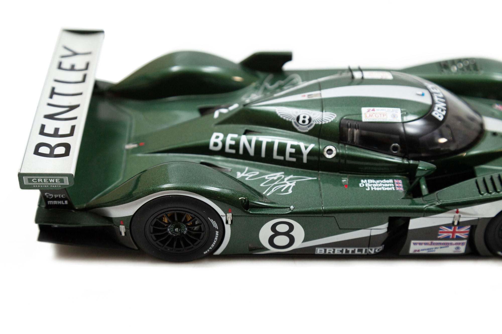 Lot 573 - Bentley Speed Eight 1:18 Scale Model by