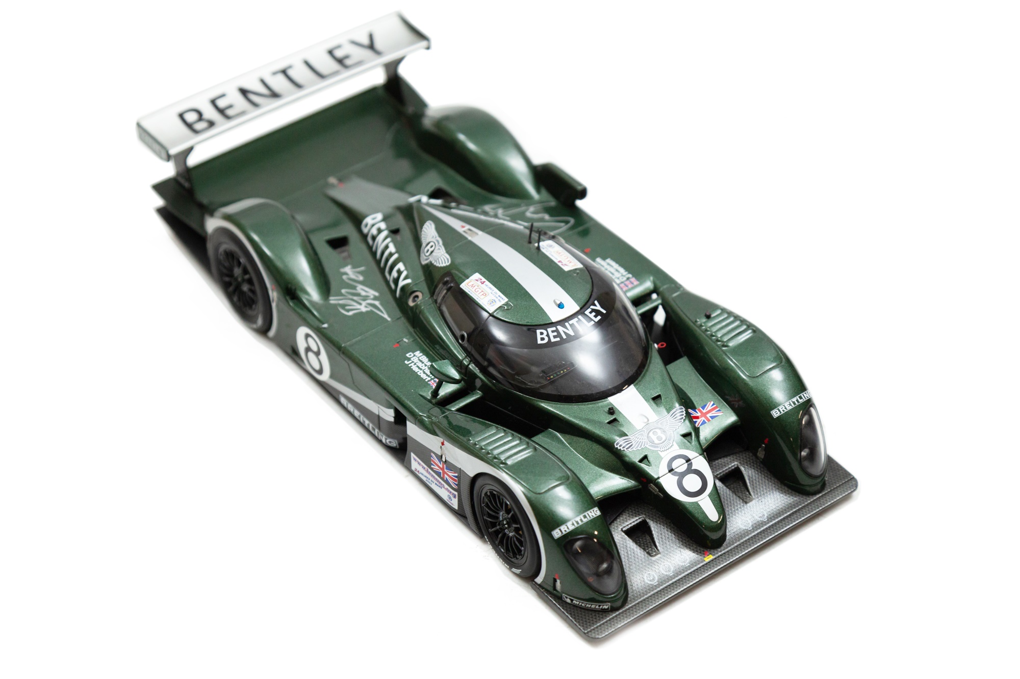 Lot 573 - Bentley Speed Eight 1:18 Scale Model by