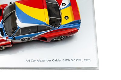 Lot 574 - Alexander Calder BMW 3.0 CSL ‘Art Car’ - Museum Edition