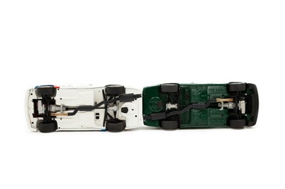 Lot 576 - Two Official BMW 1:18 Scale E30 M3 Models