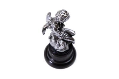 Lot 410 - 'Winged Cherub Seated Upon a Rock' Accessory Mascot
