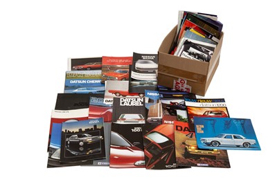 Lot 351 - Quantity of Japanese Vehicle Sales Brochures