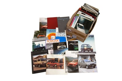 Lot 355 - Quantity of Assorted Vehicle Sales Brochures