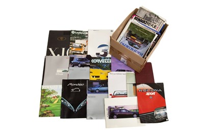 Lot 359 - Quantity of Assorted Vehicle Sales Brochures