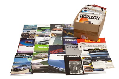 Lot 372 - Quantity of Assorted Sales Brochures