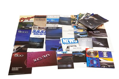 Lot 375 - Quantity of European Sales Brochures