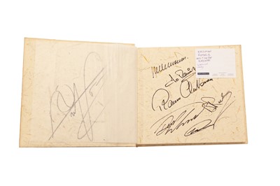 Lot 380 - Large-Format Autograph Book