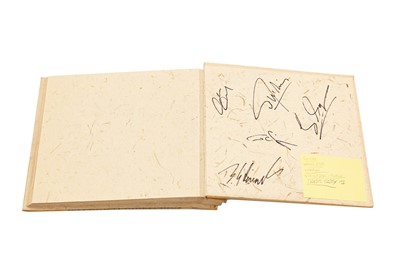 Lot 380 - Large-Format Autograph Book