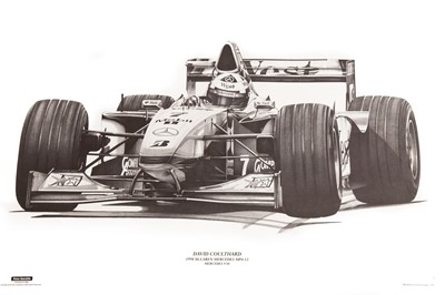 Lot 390 - Four Alan Stammers F1 Artwork Prints for ‘Peter Ratcliffe Editions’