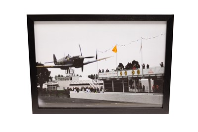 Lot 484 - ‘Low Flying Spitfire’ At Goodwood, Photographic Print