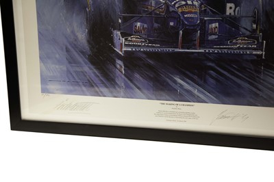 Lot 489 - Damon Hill ‘The Making of a Champion’ Limited-Edition Print
