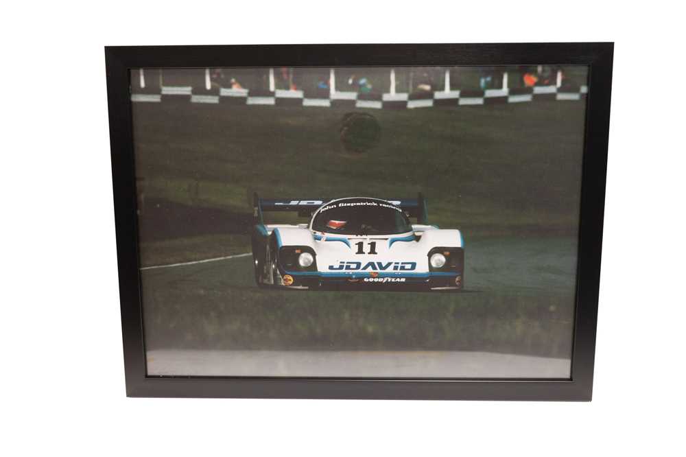 Lot 492 - John Fitzpatrick Racing Porsche 956 Publicity Poster