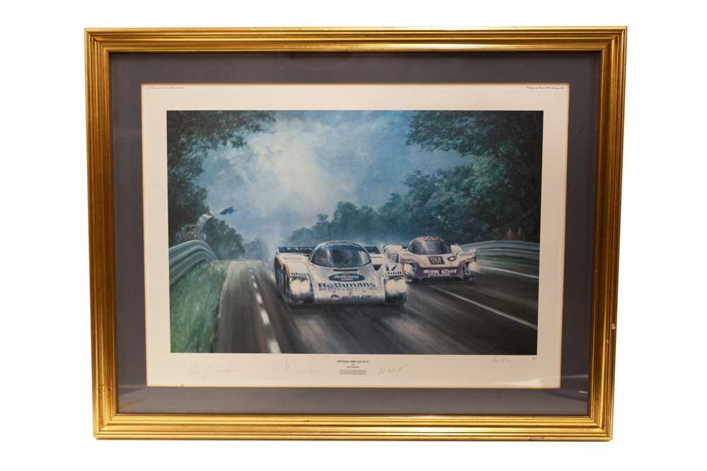 Lot 516 - ‘Putting the Cat Out’ by Alan Fearnley