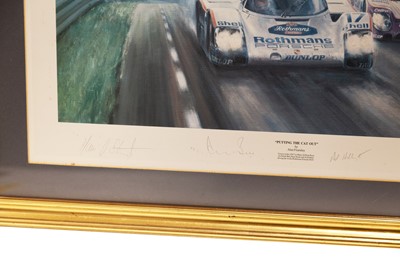 Lot 516 - ‘Putting the Cat Out’ by Alan Fearnley