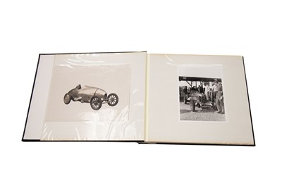 Lot 433 - Pre-War Motor Racing - A Large-Format Album Compilation of Photographs from the 1920s-1930s