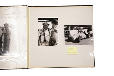 Lot 434 - Post-War Motor Racing – A Large-Format Album Compilation of Photographs from 1940s-1960s