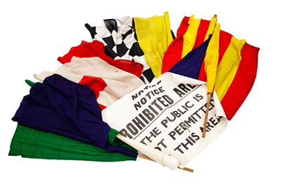 Lot 437 - Aintree Motor Circuit– Flag-Post Marshalls Memorabilia c1950s/60s