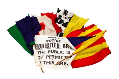 Lot 437 - Aintree Motor Circuit– Flag-Post Marshalls Memorabilia c1950s/60s