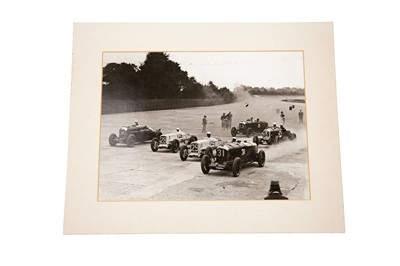 Lot 441 - Brooklands Track – Sunbeams and Bentleys c1930