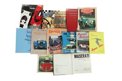 Lot 458 - Maserati & Others Books & Literature