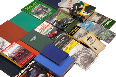 Lot 459 - Motor Racing History Books & Literature c1930s-1960