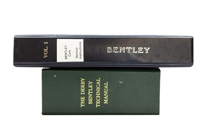 Lot 579 - 'Service Instructions for Bentley Cars' by Bentley Motors