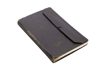Lot 582 - Bentley 4 1/4 Litre ‘Derby’ Instruction Book (No.V) Revised Edition