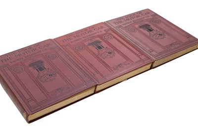 Lot 586 - ‘The Book of the Motorcar’ (Three Volume Set)