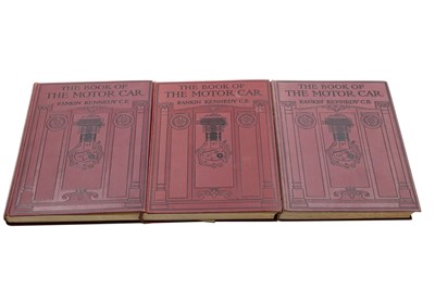 Lot 586 - ‘The Book of the Motorcar’ (Three Volume Set)