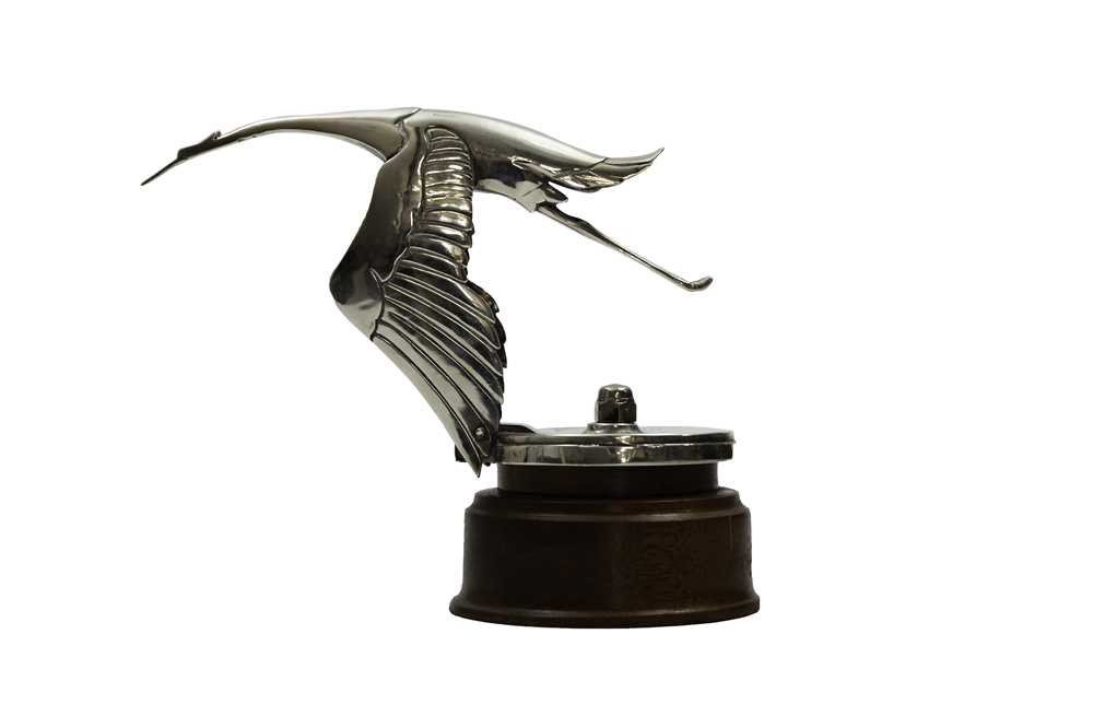 Lot 590 - A Rare Hispano-Suiza H6B Flying Stork Mascot by Bazin