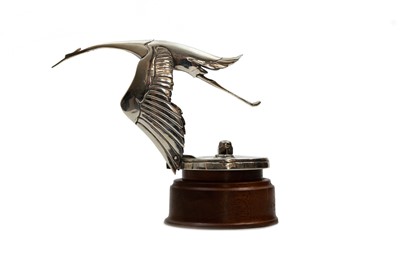 Lot 590 - A Rare Hispano-Suiza H6B Flying Stork Mascot by Bazin