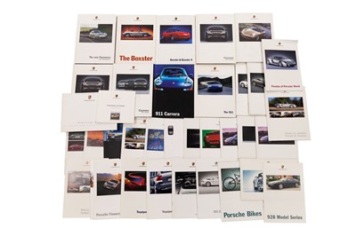 Lot 528 - Quantity of Porsche Sales Literature