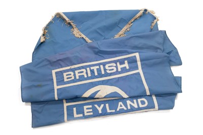 Lot 542 - A Large British Leyland Showroom Display Banner