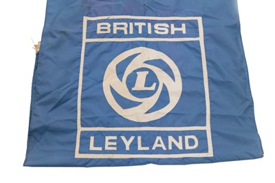 Lot 542 - A Large British Leyland Showroom Display Banner