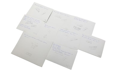 Lot 672 - Nine 'Blower' Bentley 4.5 Litre Benjafield Photographs Depicting 'UR 6571'