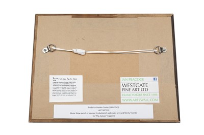 Lot 674 - Original F. Gordon Crosby – ‘Last Sketch’