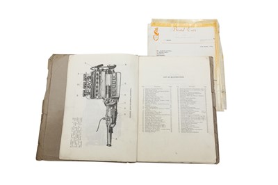 Lot 675 - Bristol 2-Litre Engine Workshop Manual