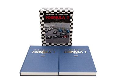 Lot 648 - ‘The Great Encyclopaedia’ of Formula 1 (1950-2000) by Pierre Menard