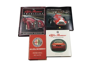 Lot 652 - Four Hardback Titles Relating to the Alfa Romeo Marque