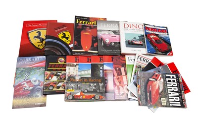 Lot 663 - Assorted Ferrari Literature