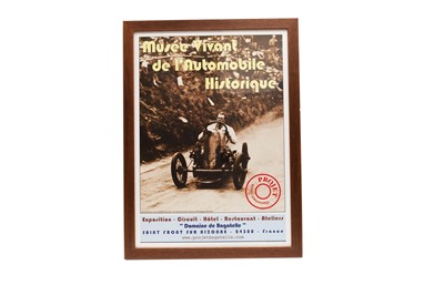 Lot 544 - Musee Vivant de l’Automobile Historique Event Poster