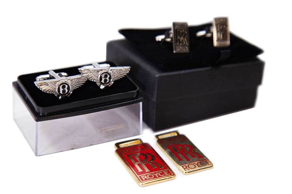 Lot 412 - Rolls-Royce / Bentley Shirt Cuff Links