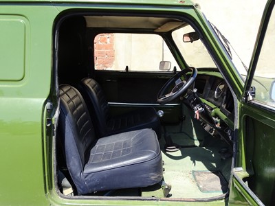 Lot 19 - 1981 Austin Morris Mini 95 Van
