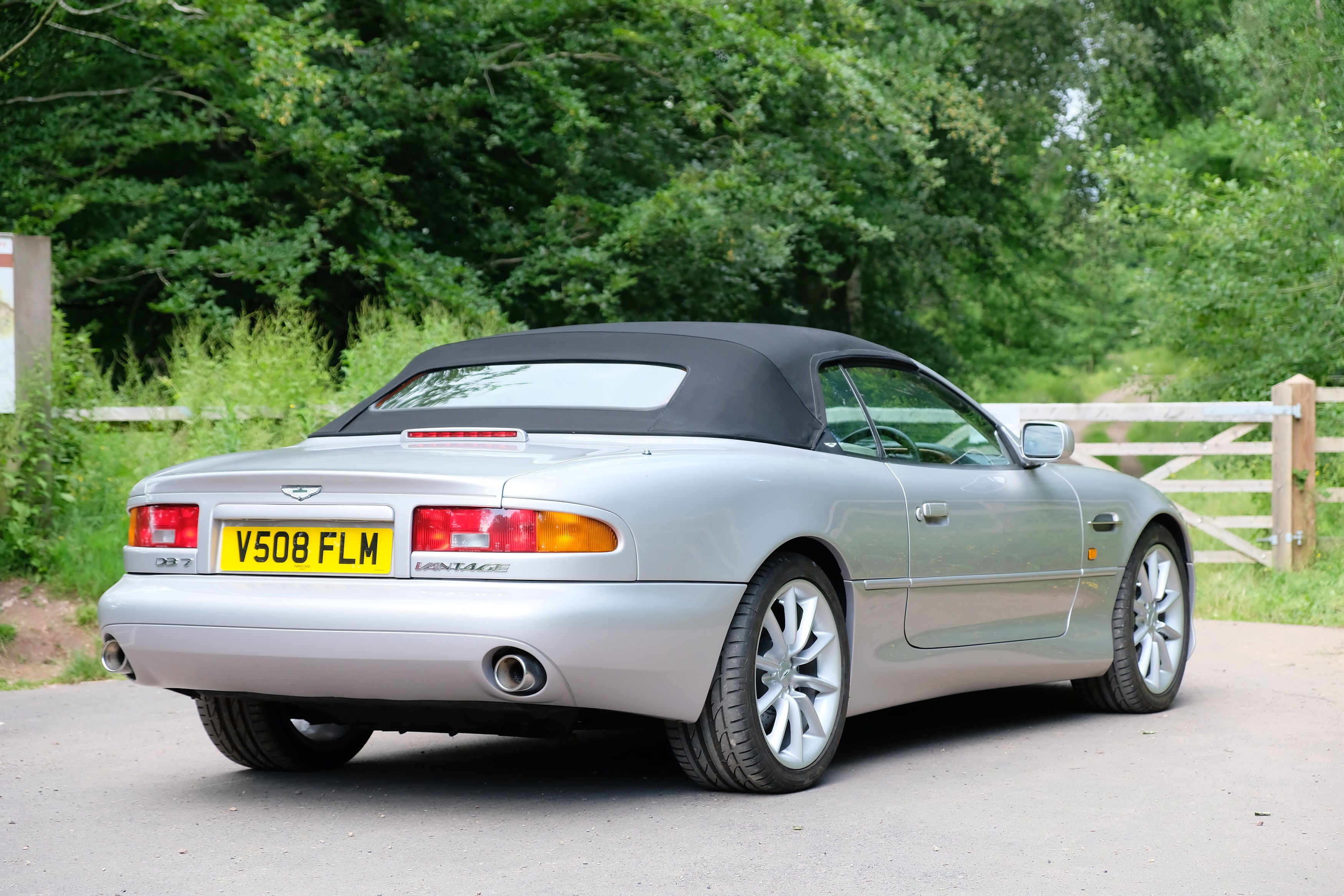 Classic Luxury: 1999 Aston Martin DB7 Vantage Volante