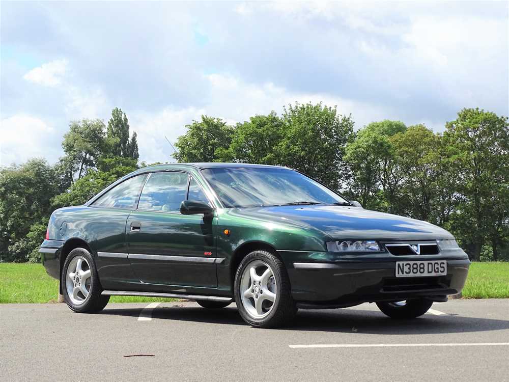 Lot 316 1995 Vauxhall Calibra 4x4 Turbo Lot 316 1995 Vauxhall Calibra 4x4 Turbo