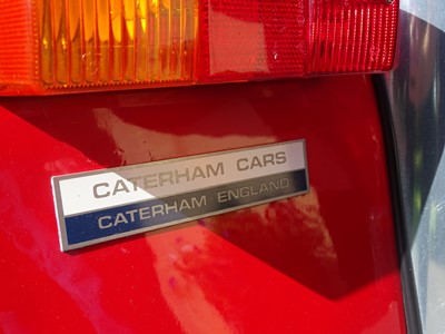 Lot 346 - 2001 Caterham 7 Classic VX